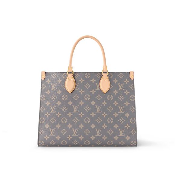 NIB Louis Vuitton OnTheGo MM Trianon Gray M12415 100% Authentic - Picture 1 of 3